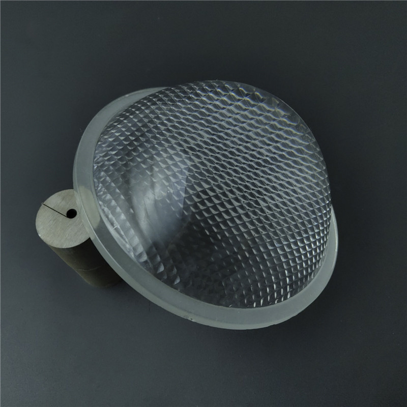 厂家加工光学透镜舞台灯投影灯 高硼硅网格玻璃透镜订制LED灯镜片