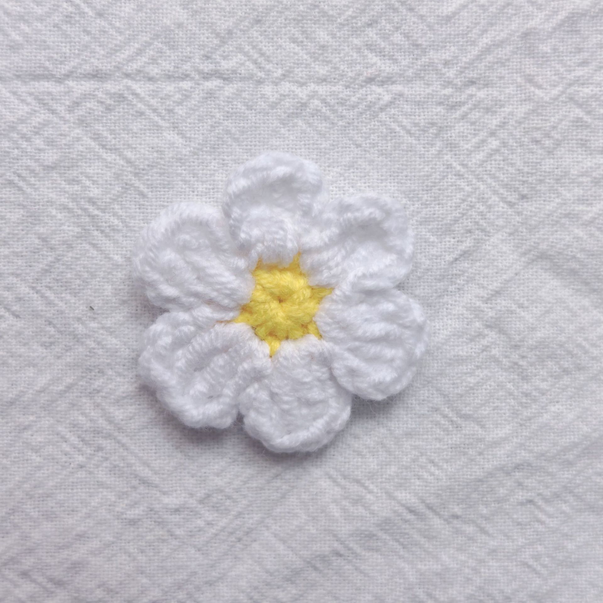 3cm 작은 흰색 꽃-7