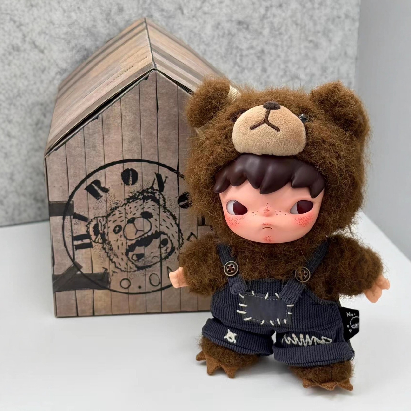 New Products in Stock Wholesale Hirono Living Wild Xiaoye Battles for Joy Plush Vinyl Doll Pendant