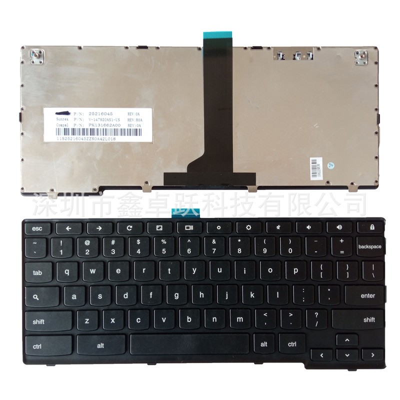 US for Lenovo Lenovo Chromebook N20 N20P Google version laptop keyboard with lock