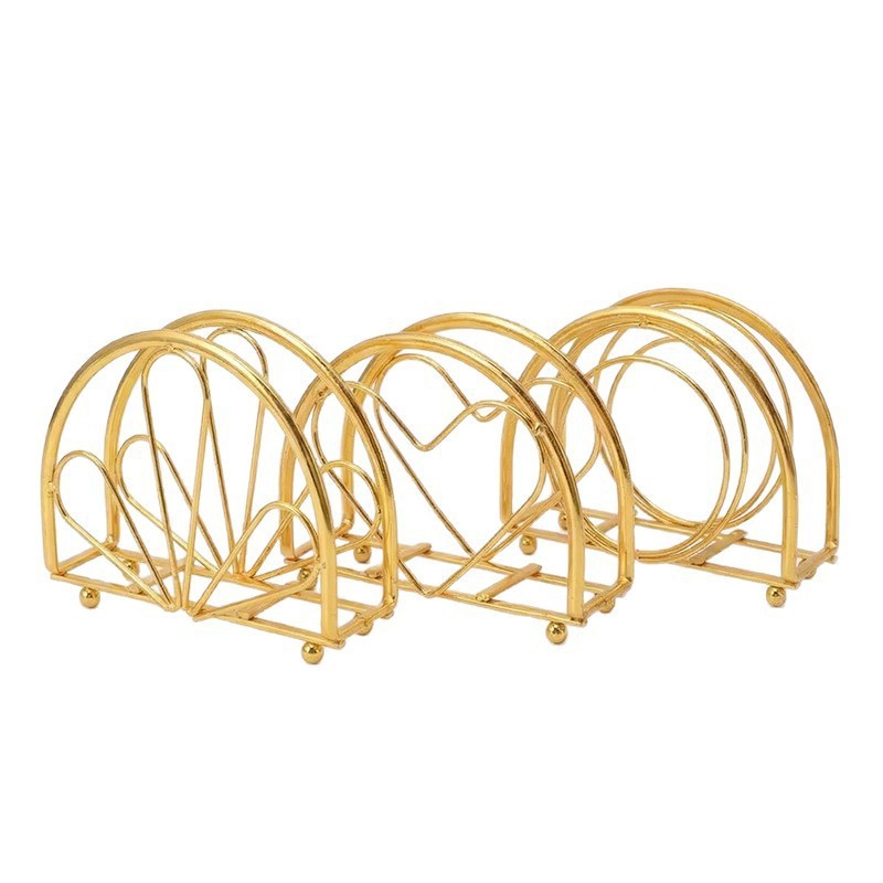 Servilletero de Hierro Decorativo para Restaurantes y Mesa