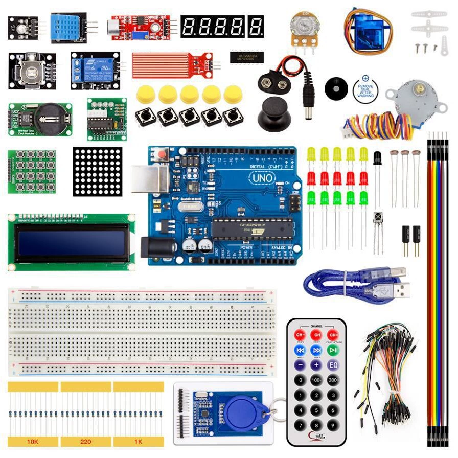 Уно R3 комплект обновленная версия для Crduino стартовый набор RFID Lea