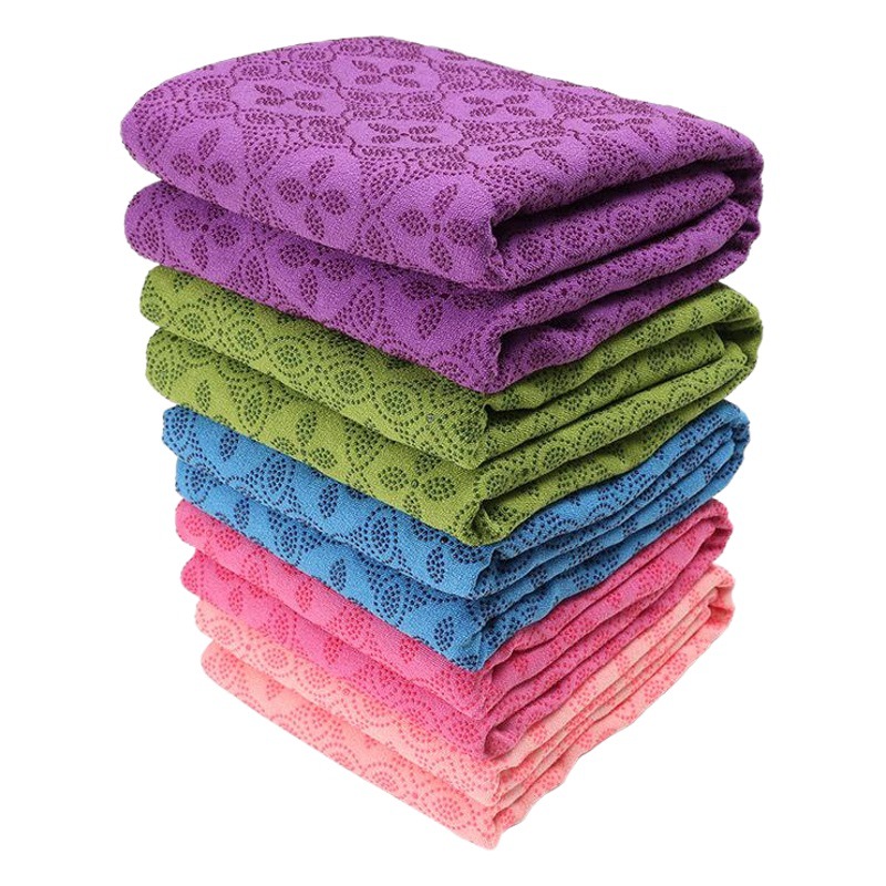 On behalf of the hair yoga towel sweat-absorbent non-slip professional portable wholesale machine washable sports yoga mat ultra-thin towel blanket