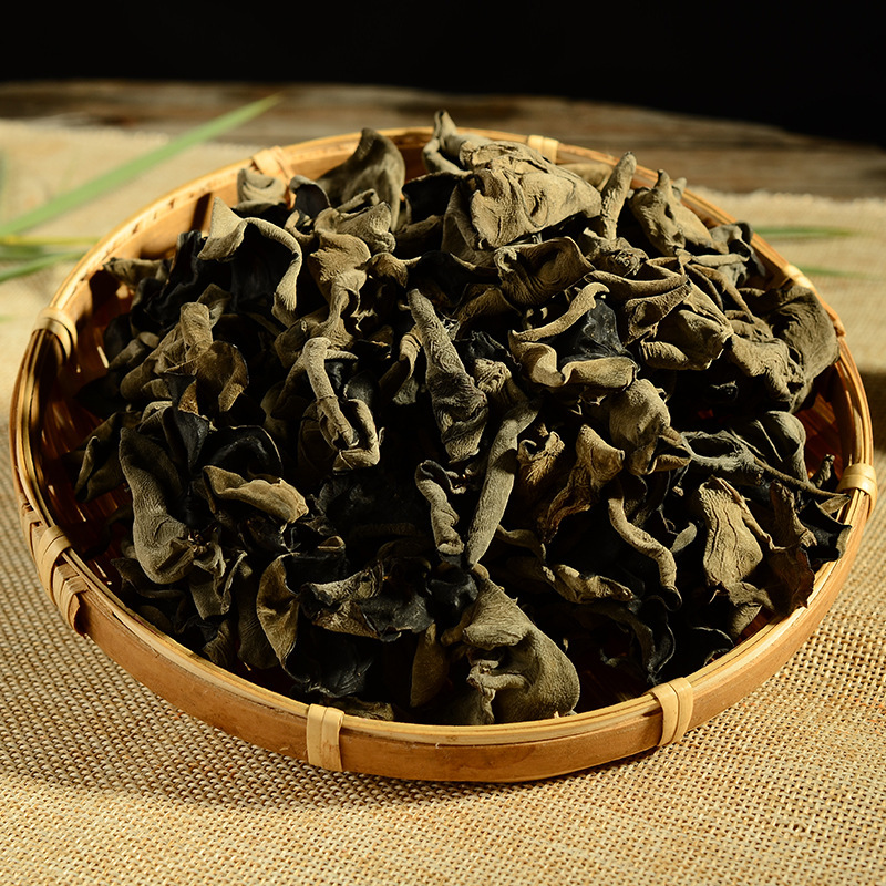 Wholesale Home-grown Black Fungus Northeast Specialty Dried Goods No Root Meaty Crisp and Refreshing Origin 500g