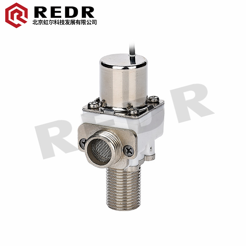 双稳态脉冲电磁阀DC6V塑料直角式感应水龙头小便器出水阀