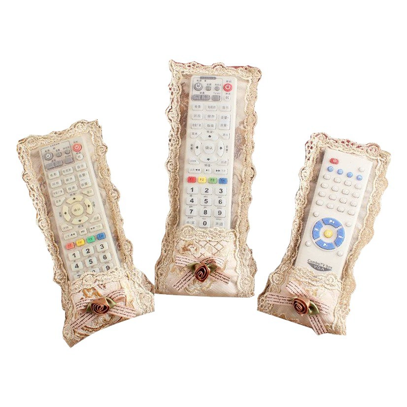 Duo Yizi в европейском стиле ТВ-приставка с кондиционером крышка пульта дистанционного управления Пылезащитный Чехол тканевый кружевной чехол с пультом дистанционного управления