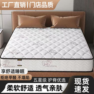 Hilton Five-Star Hotel Simmons Sponge Mattress Latex Coconut Palm Silent Independent Spring 20cm Thickeneded Cushion