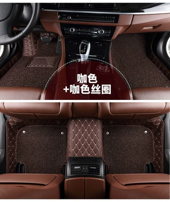 Modelə uyğun ayaqaltı, Corolla, Camry, Vios, Corolla - brown-brown-silk-loop