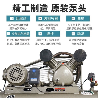 Hava kompressorları — large and small air pumps, 380V