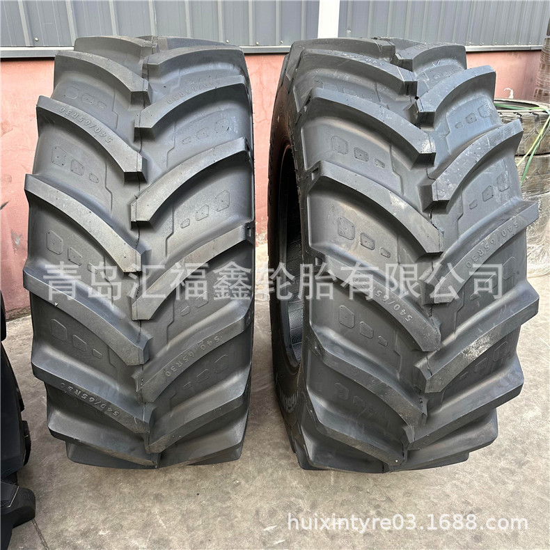 厂家批发大马力轮胎540/65R30联合收割机农用子午线真空出口