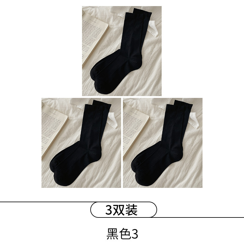 夏用女性用ソックス、極薄マルベリーシルクソックス、涼しく通気性のあるバレエスタイルの無地ボンレスミッドチューブソックス|undefined