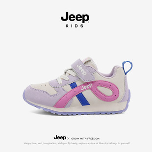 JeepͯЬ��ͯƤ���ˮ�\��ЬŮͯ2026�����¿���ܲ�Ь��ͯЬ��