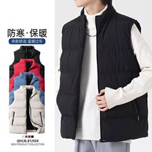 2024新款男女同款马甲秋冬百搭潮流坎肩男宽松冬季加厚外穿马夹潮