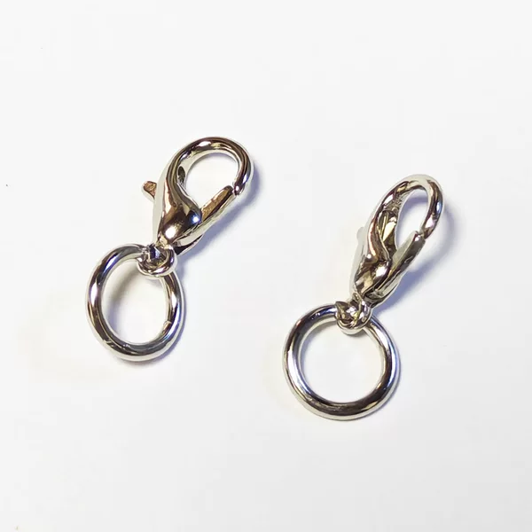 Wholesale Lobster Clasp Metal Keychain Handmade Accessories Jewelry Lobster Clasp Question Mark Buckle Connecting Buckle