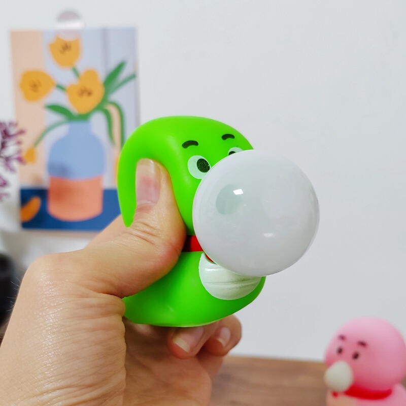 カピバラバブルピンチ減圧おもちゃかわいいルビーバブルペンダントキーホルダープッシュギフト|undefined