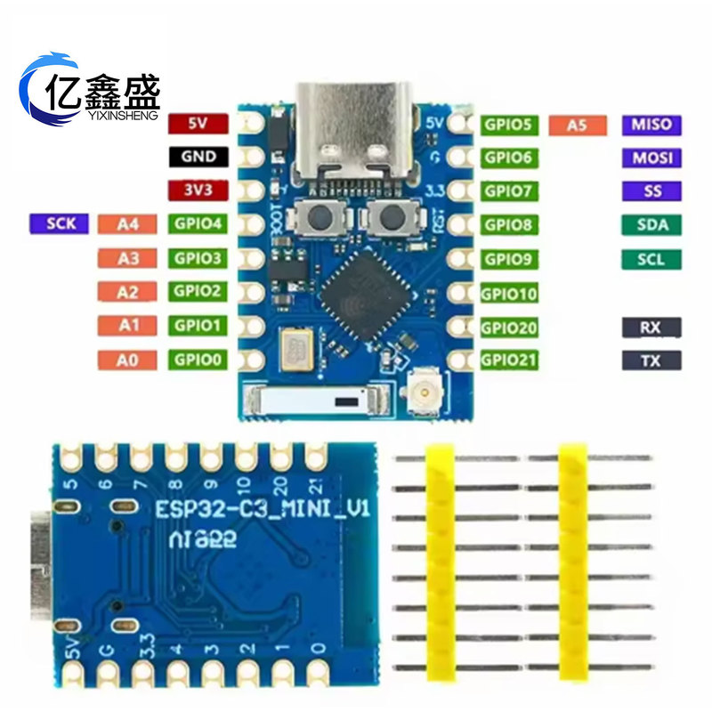 ESP32C3 PRO MINI 開発ボードオンボード ESP32-C3FH4 チップモジュール wifi Bluetooth 開発ボード|undefined