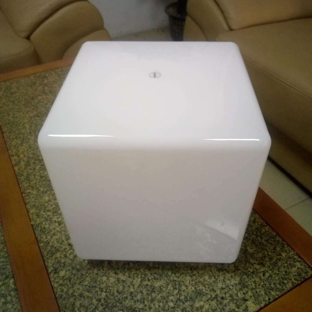 스퀘어 램프 그늘 R 각도 PMMA 직각 스퀘어 램프 그늘 야외 플라스틱 스퀘어 병 커버