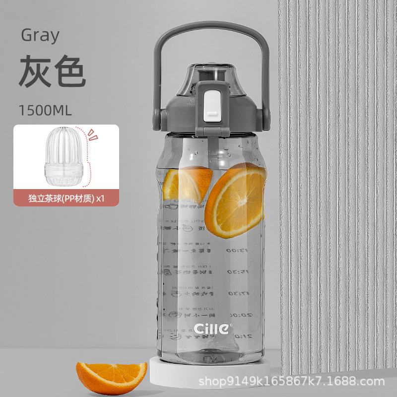 希乐大容量水杯男女生夏季tritan杯子学生便携吸管杯户外运动水壶|undefined