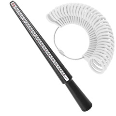 HKUS plastic ring measuring stick 1-33 Hong Kong degree ring measurement circle Hong Kong code finger size screening tool