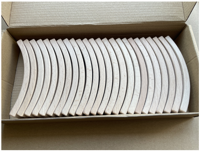 Bloques de construcción de arco iris para niños de madera juguetes bebé color cognición educación infantil altura apilamiento 3-10 años Juguetes