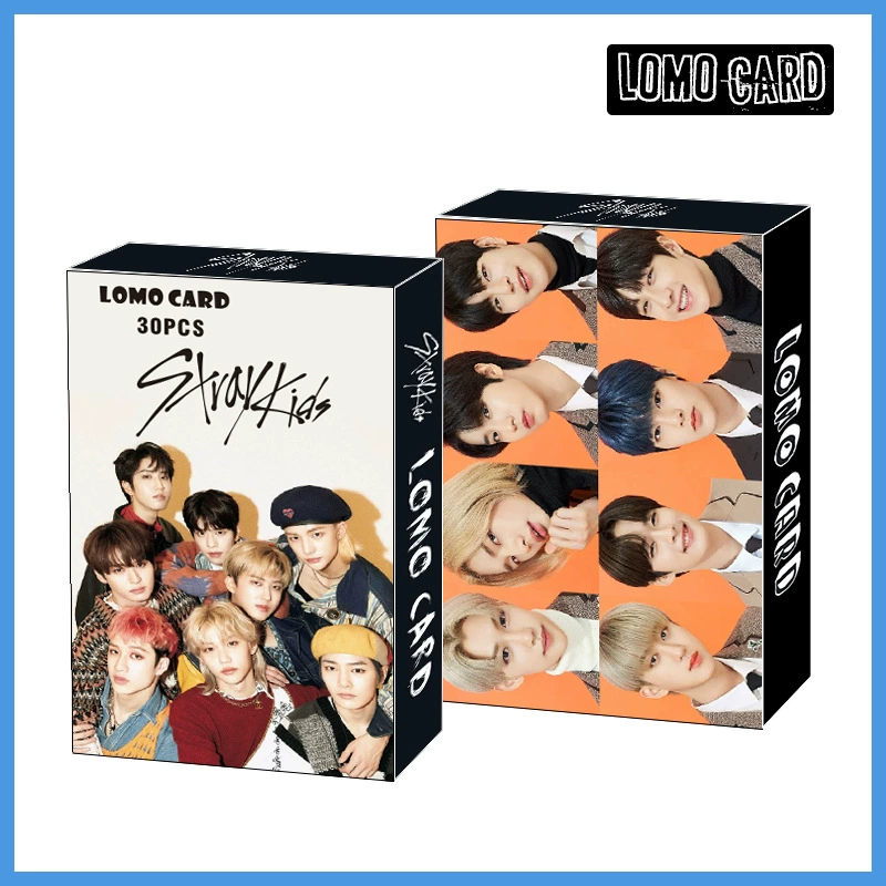 Хитовые звезды вокруг StrayKids Ateez Astro NCT LOMO новая карточка альбома благословение маленькая карточка