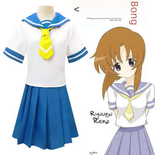 Cosplay Re:Zero - Code: Realize series, Lord Lyonne Rin's daily sailor uniform during the time of cicadas' lamentation