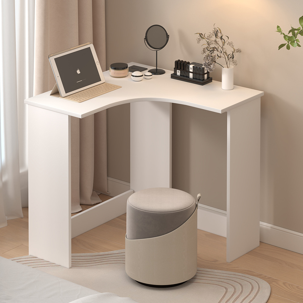Escritorio esquinero para estudio, escritorio de escritura, escritorio de computadora para esquina de pared, escritorio simple para uso doméstico, escritorio esquinero para apartamento pequeño, mesa en forma de L.