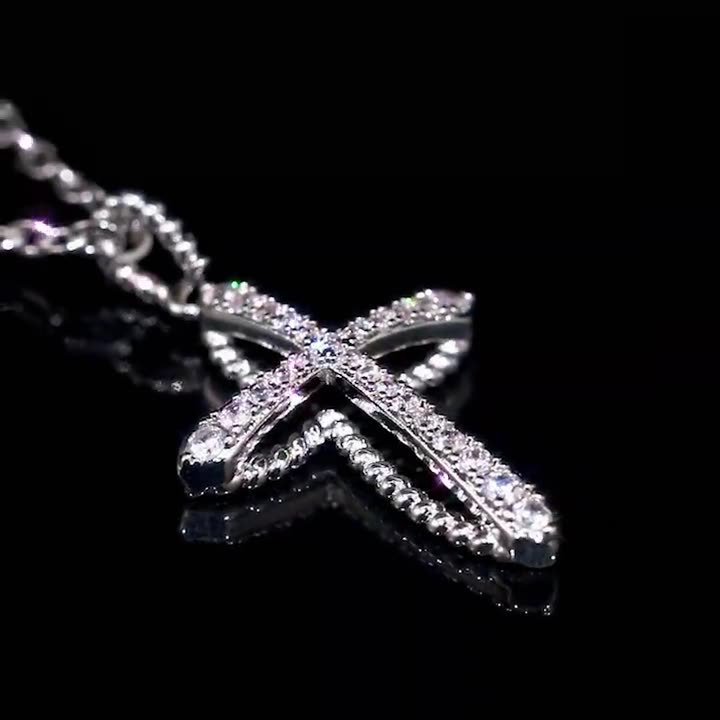 design copper pendant hip-hop style with zircon