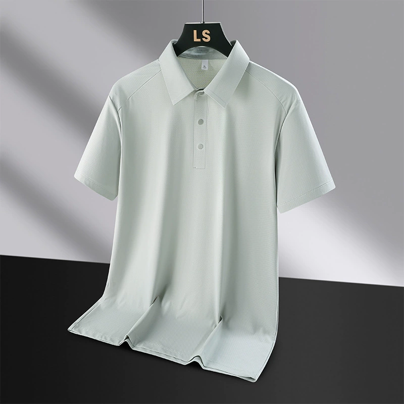 Summer breathable quick dry polo, with short sleeve
