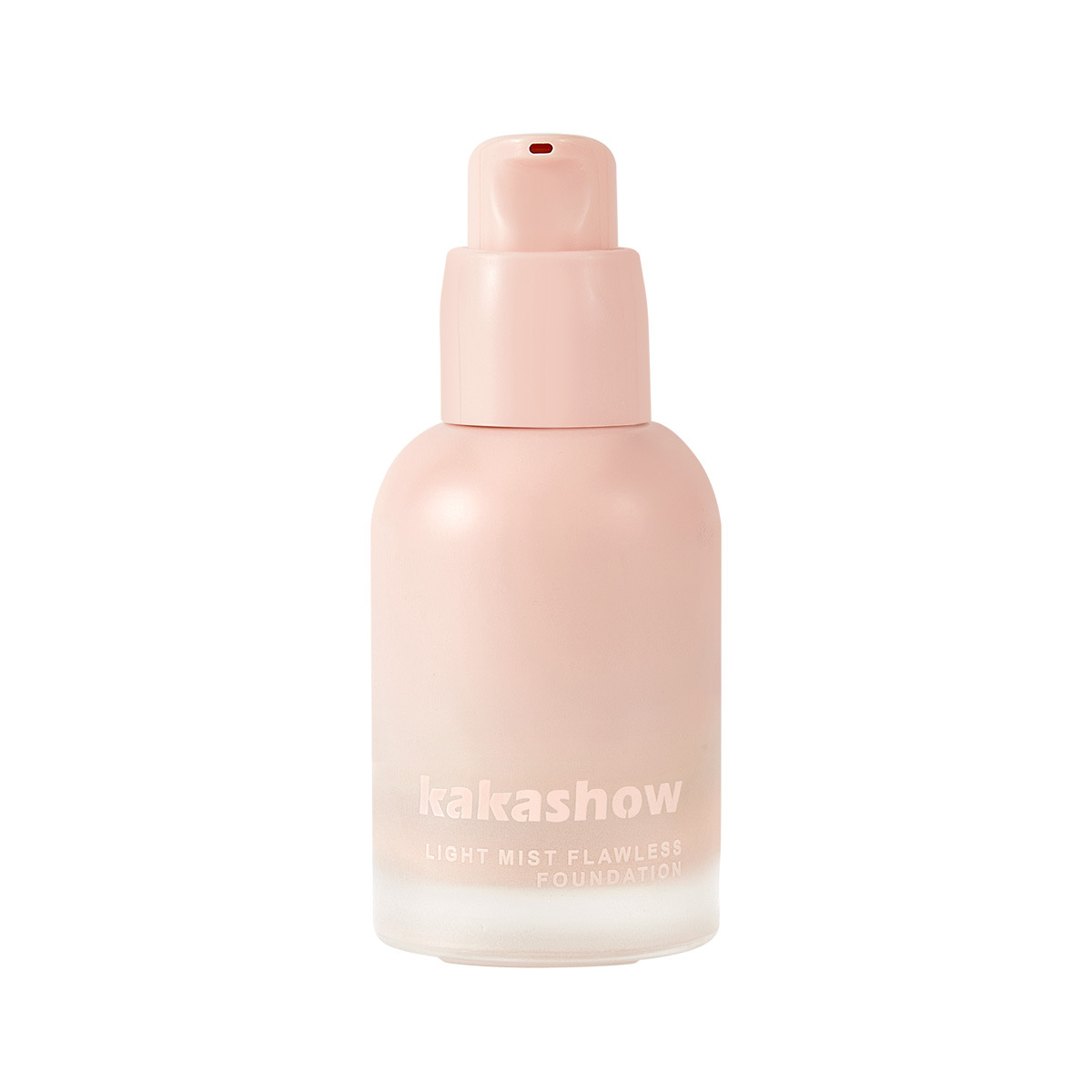 Kakashow base líquida impecable brumosa ligera, natural, delicada, hidratante y duradera, crema brumosa, base líquida transfronteriza