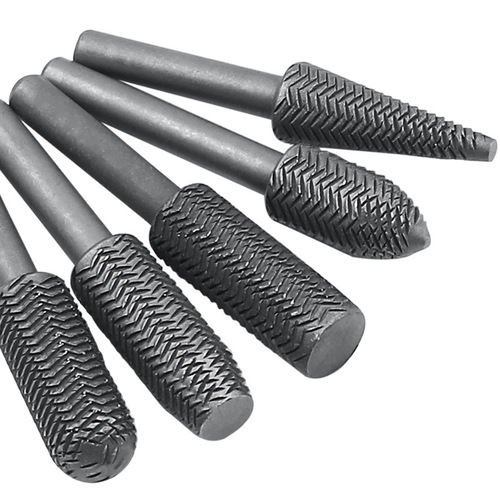 5-piece set of rotating steel files, special-shaped files, embossed steel files, electric grinding head, filing soft metal, grinding burrs and expanding holes