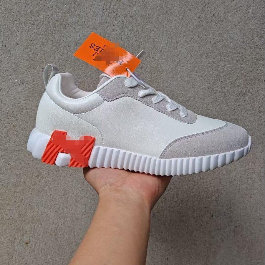Putian cross-border pure original H-brand European and American popular casual shoes for men and women, cushioned, breathable, non-slip, wear-resistant leather sports shoes