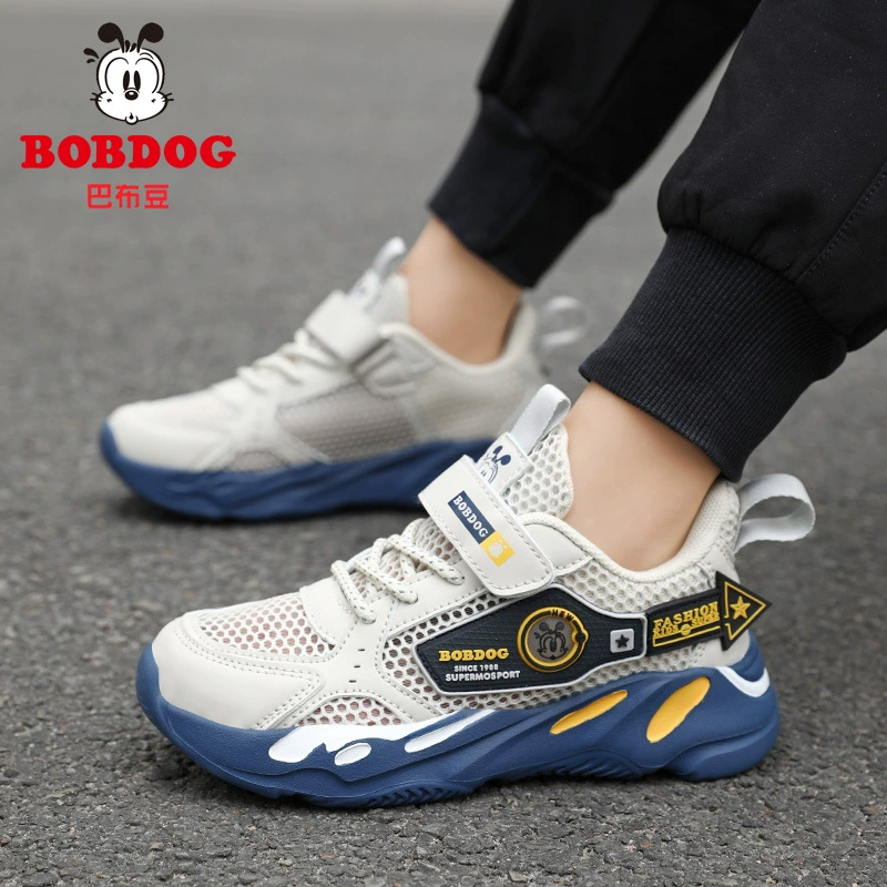 Summer footwear for boys, breathable children's wear-resistant sports shoes for leisure, soft sole