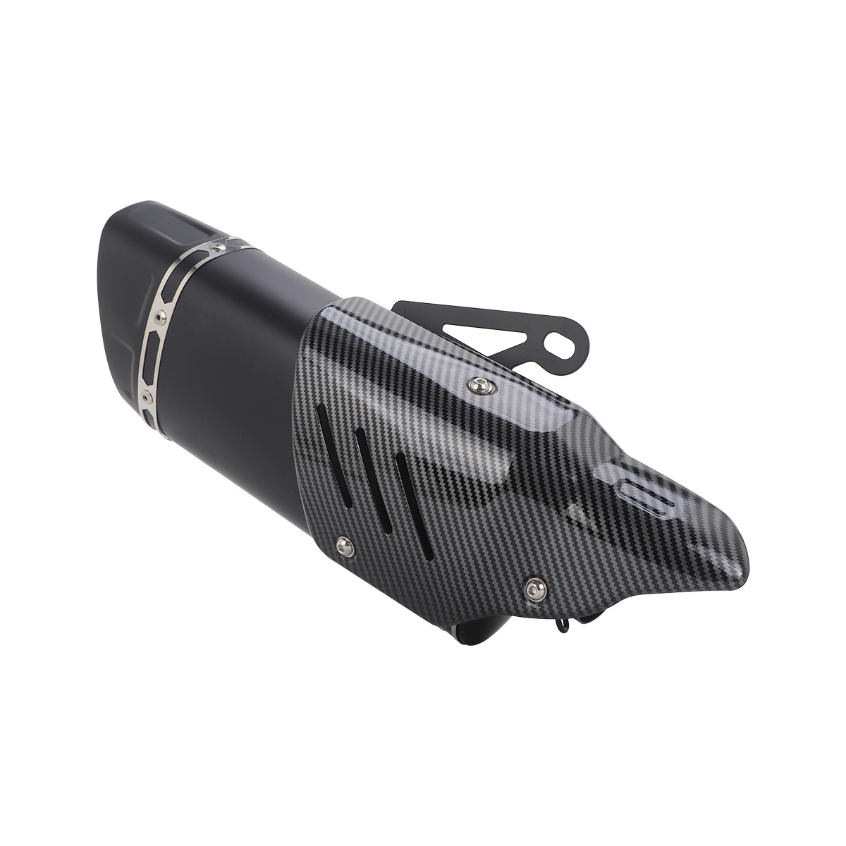 Suitable for modified diagonal quad-corner exhaust pipes for Sai 800, Chunfeng 655, Wuji SR450X, CBR500, and Kaiyue 625X