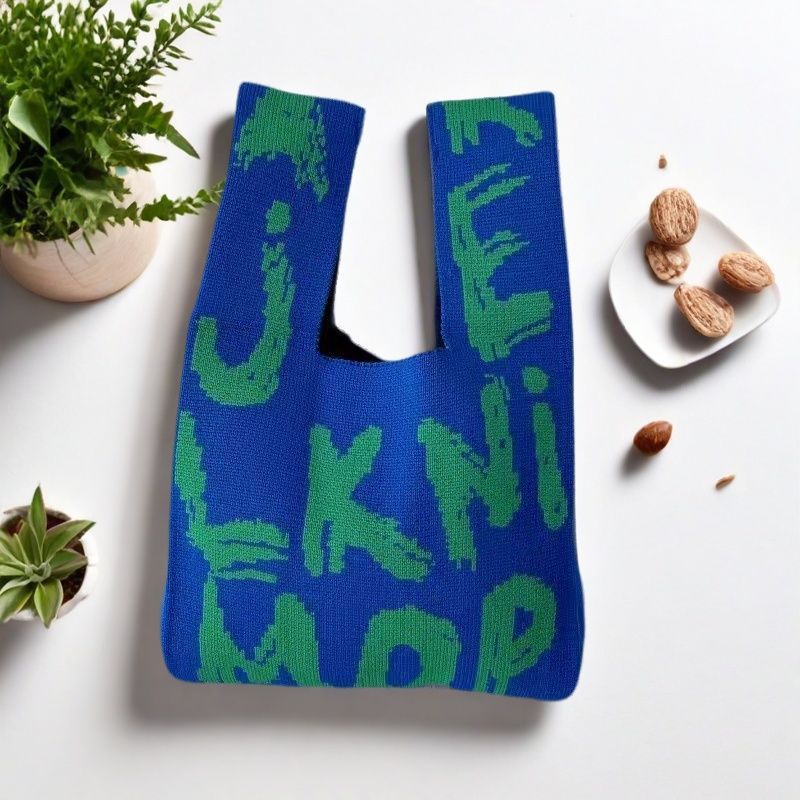 Letters - 90g blue and green