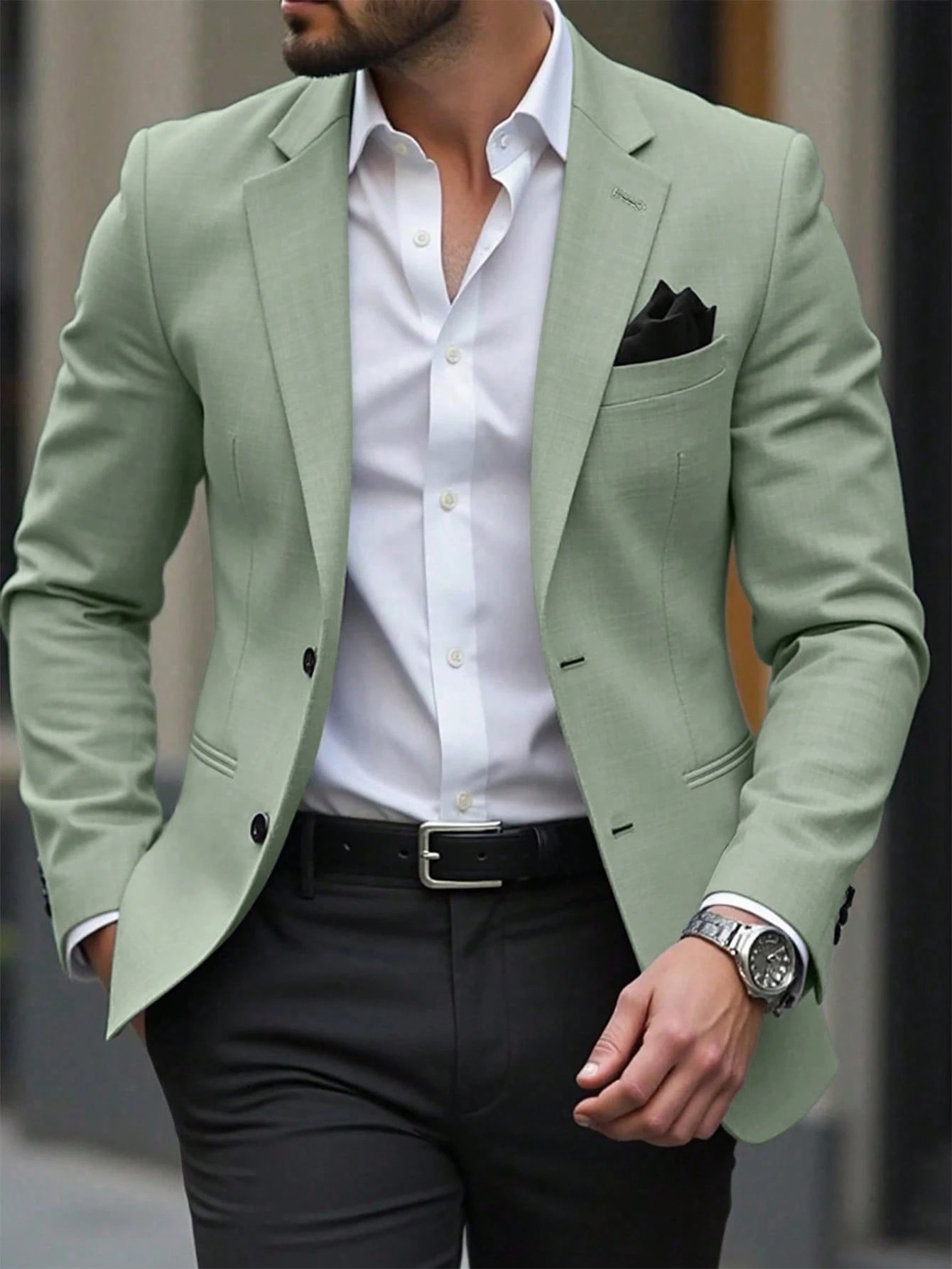 2026 Cross-Border European and American Men's Clothing Light Busi