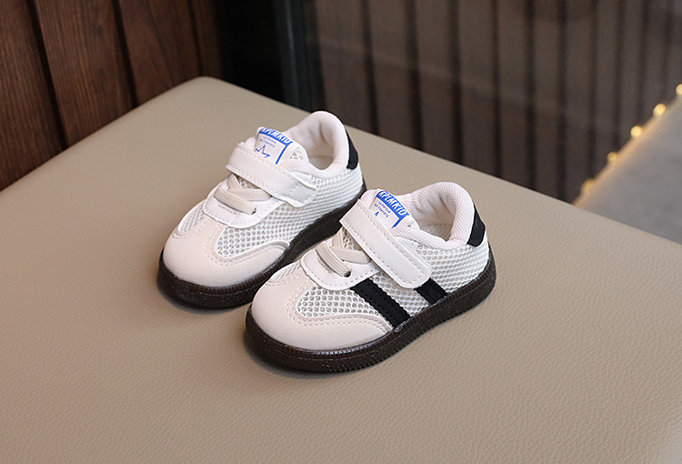 Atmungsaktive Kindersneaker Mit Klettverschluss Und Meshsohle_voghion.com