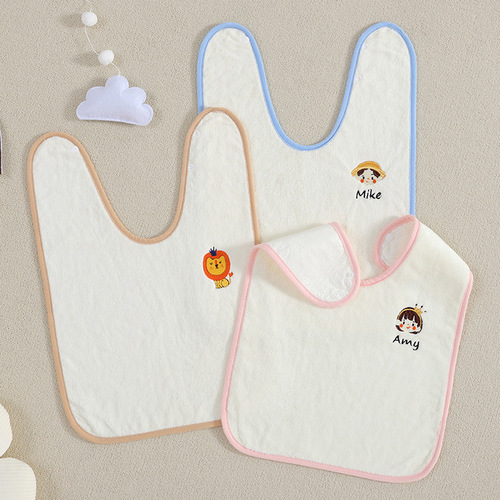 Children's washcloth baby drool scarf waterproof baby washcloth waterproof bib baby bib