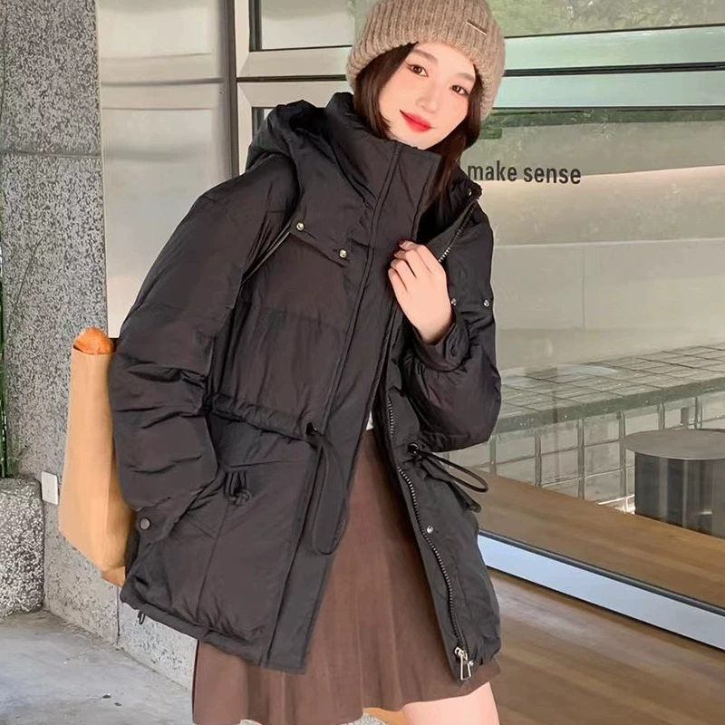 Розовая пуховая куртка для женщин, высококачественное короткое зимнее пальто для женщин, новая пуховая куртка из пуховой фабрики Пинху.