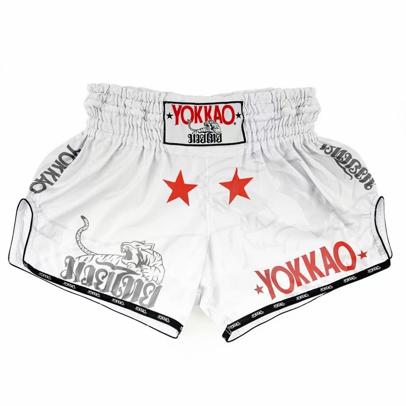 Yokkao Thailand Imported Genuine Muay Thai Pants Boxing Fighting Sports Professional Shorts for Men and Women with Free Shipping