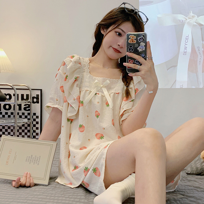 Summer thin cute pijama