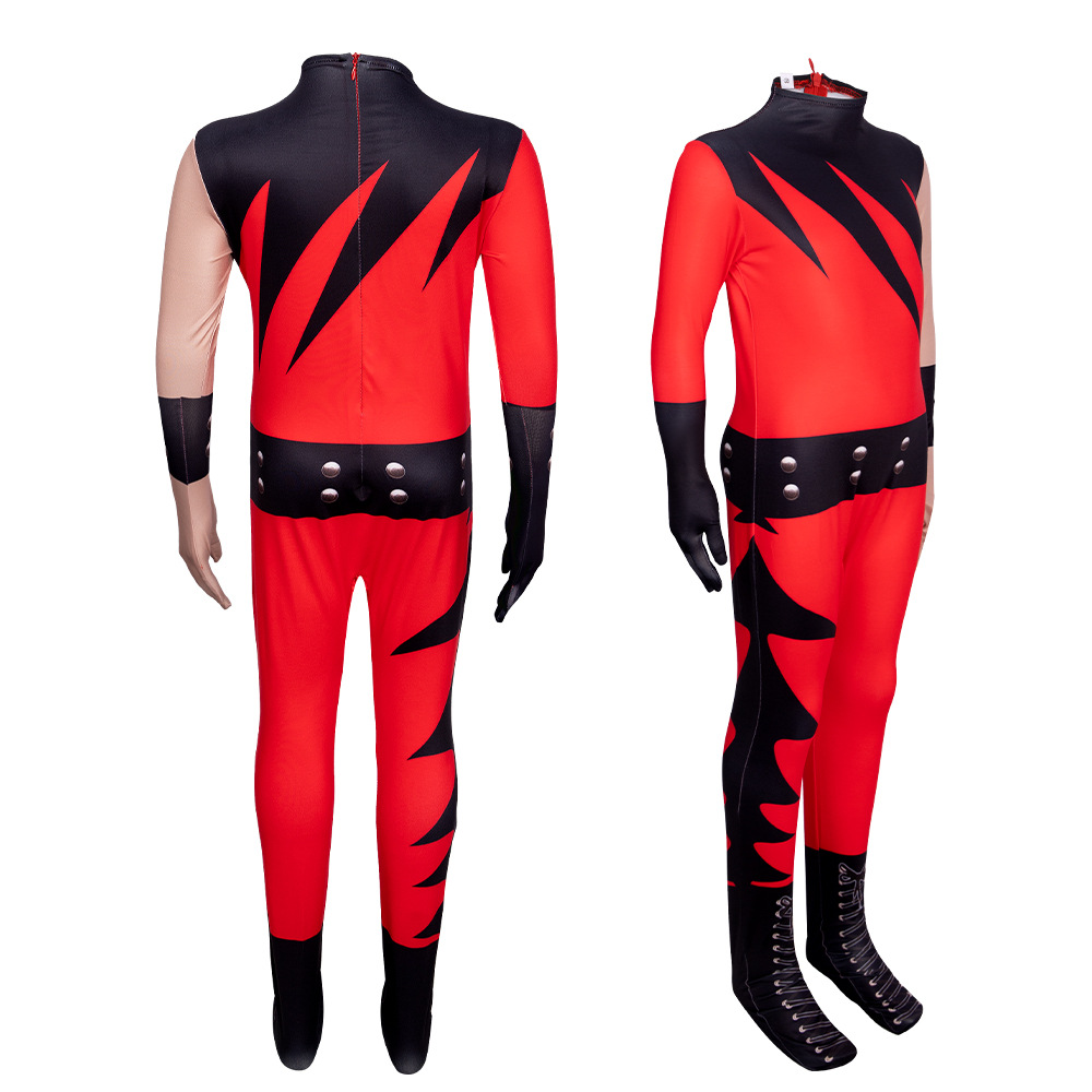 WWE luchador cos medias traje de Halloween niños mono Cosplay traje Kane