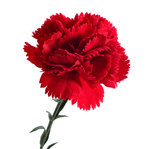 Simulated single-headed carnation, simulated flower, fake flower, wedding home teacher's day, mother's day gift, gift manufacturer wholesale