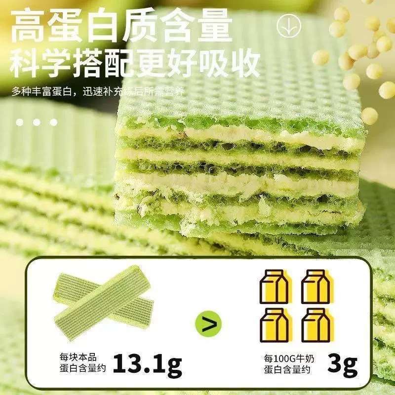 Безсахарные цельнозерновые вафли с белком, лист крал Шизе? (Kale Chia Seed Wafer Cookies Protein Bar Snacks Wholesale Shipping)