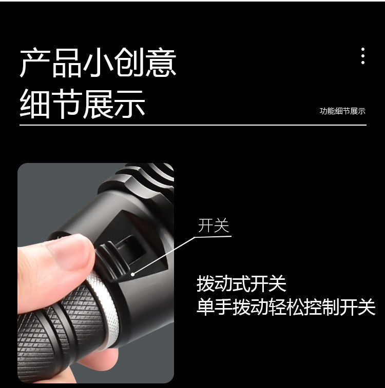 Cross-border super bright P90 strong light diving flashlight deep sea operation night diving waterproof 26650 underwater professional yellow light