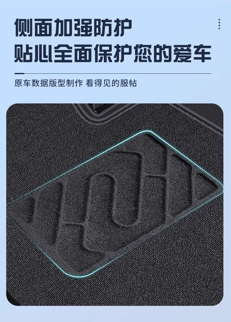 Applicable to BYD Yuan UP Foot Mat TPE Encircling 24 Yuan UP Carpet Mat Trunk Mat Car Foot Mat