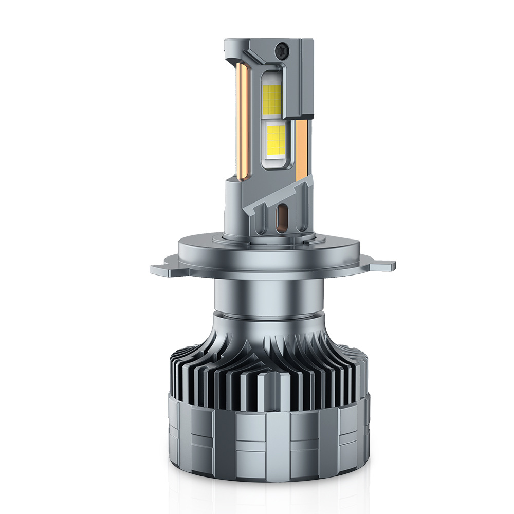 X01 nuevo tubo de cobre del automóvil led faro h7 ultra brillante H4 decodificación de alta potencia enchufado en línea luz alta y corta todo un faro image 6