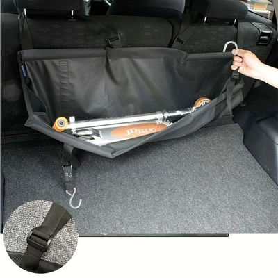Car Hanging Bag Black Folding – Car storage bag/box