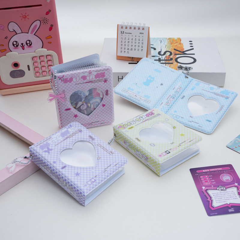 New ins Style 3-inch Photoclone Photo Album One Palace Card Album Star-chasing Love Bean ID Concert Photo Storage