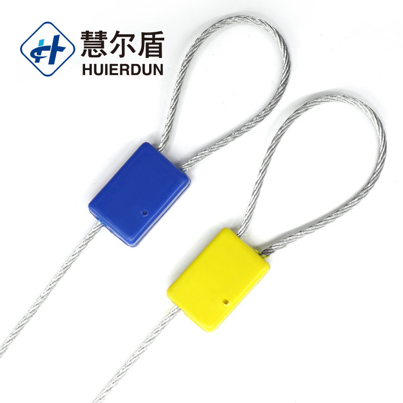 铅封厂家一次性钢丝封条抽紧式防盗铅封物流货车集装箱封签施封锁